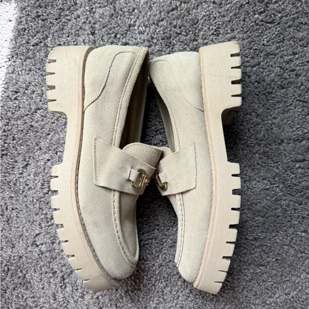 Steve Madden Lando Loafers Tan Suede size 11 - Picture 7 of 12